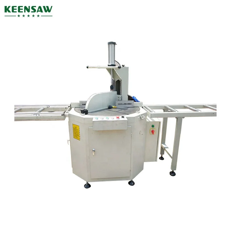 Оконные и дверные профили делая угол резки высокая скорость алюминиевый профильный резчик контурный станок