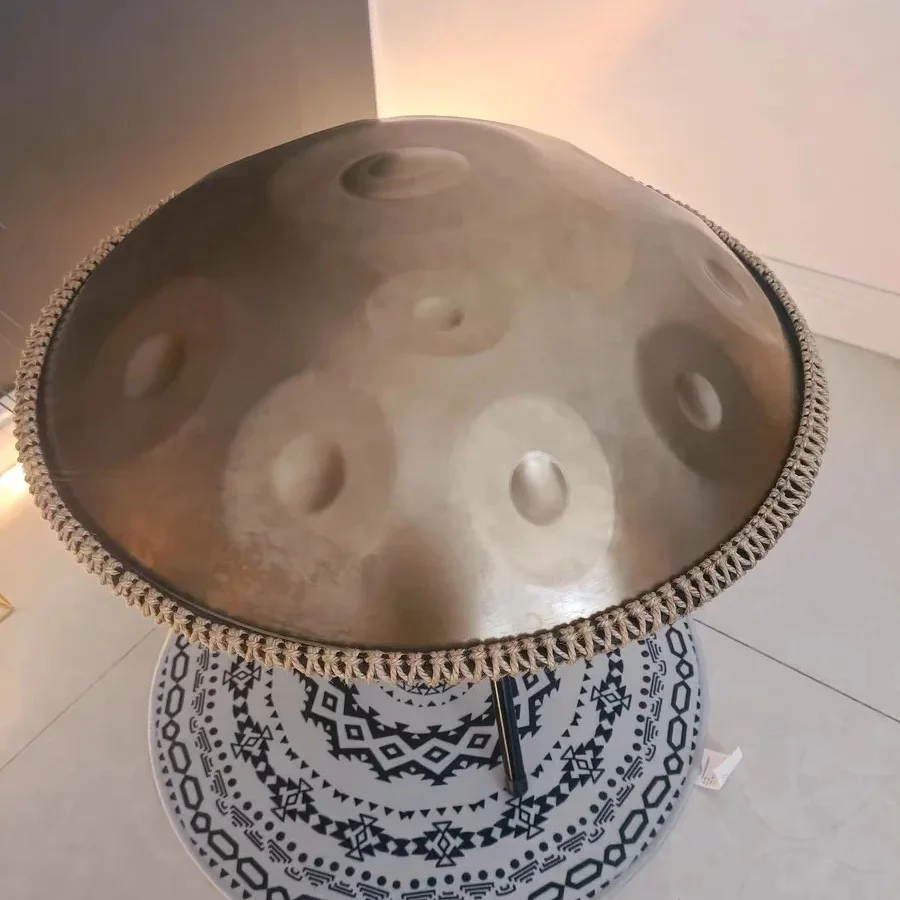 Musical Drum Instruments Steel Tongue Drum 22 Inch Various Color Custom Logo 9 Notes Hand drum 432hz