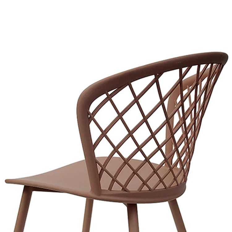 Low Price Dining Chair Stacking Metal Legs Plastic Dining Chairs For Dining Room