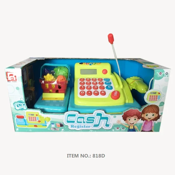 
 Новейший обучающий детский кассовый аппарат для супермаркета с конвейерной лентой   (60806451329)