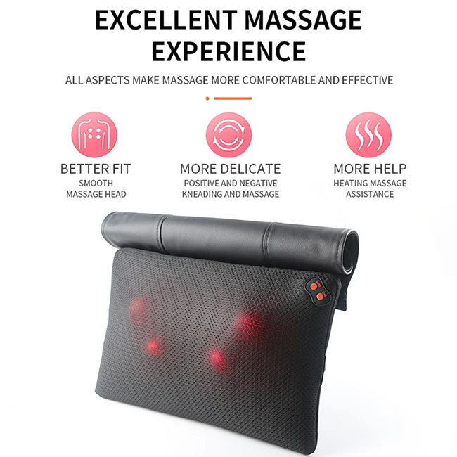
2021 Amazon Best Sellers Wireless Vibration Alpaca Massage Pillow For Home Car 