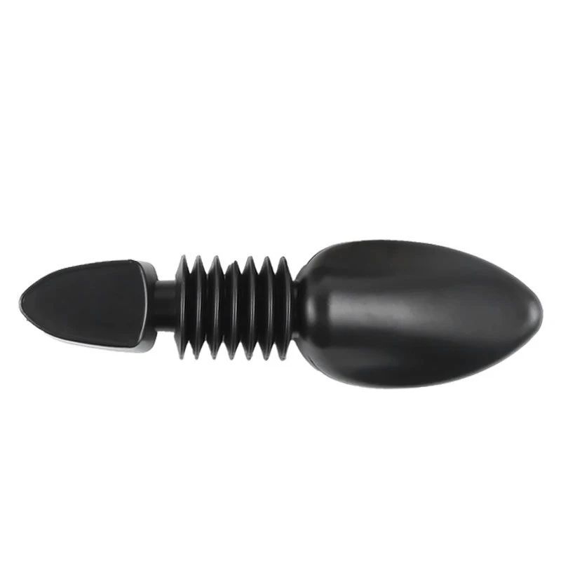 black eco friendly plastic shoe tree crease protector stretcher shaper for mens shoes