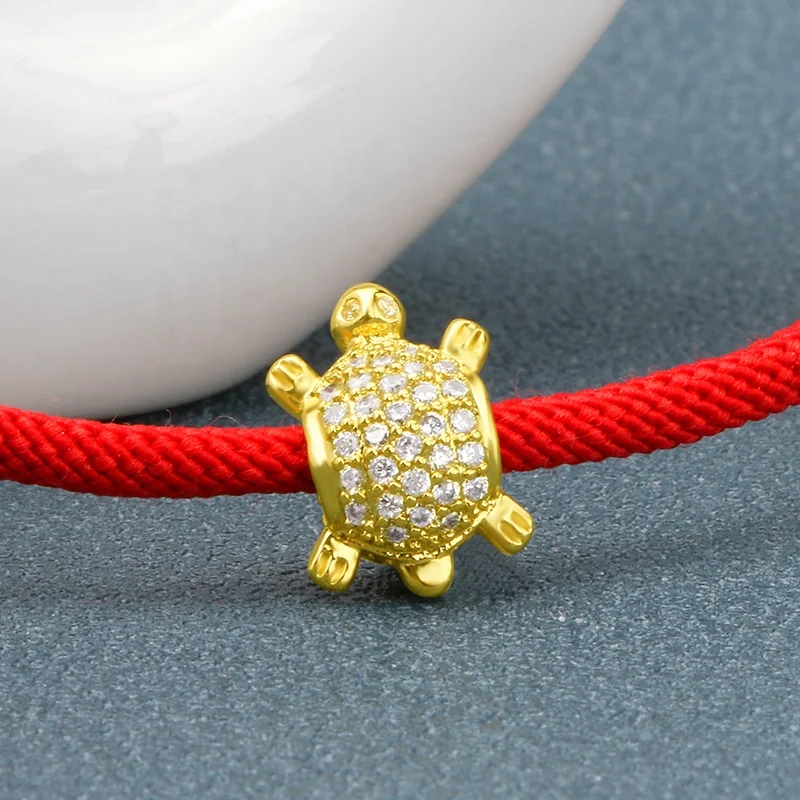 Bracelet turtle bead jewelry gift ladies DIY turtle bracelet series charm beads