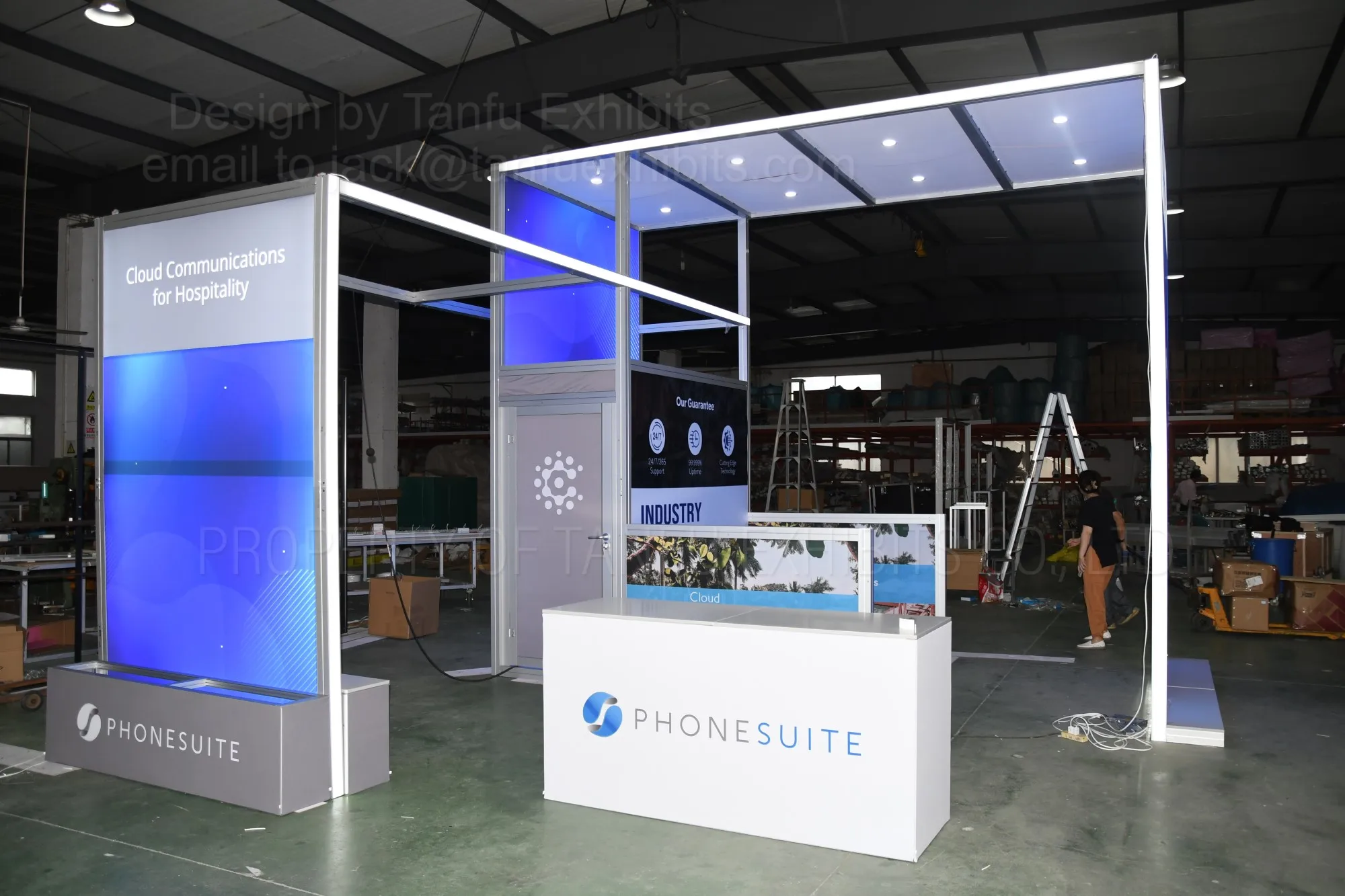 ODM Manufacturer Exhibition Show Booth for Trade Show or Expo
