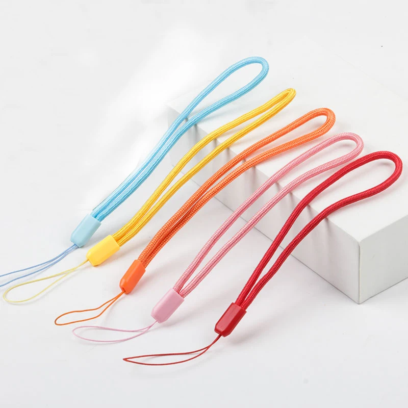 
Nylon Hand rope Cell Phone Hanging Strap Mobile Phone Datachable Neck Straps Flexible Sling Necklace Rope 