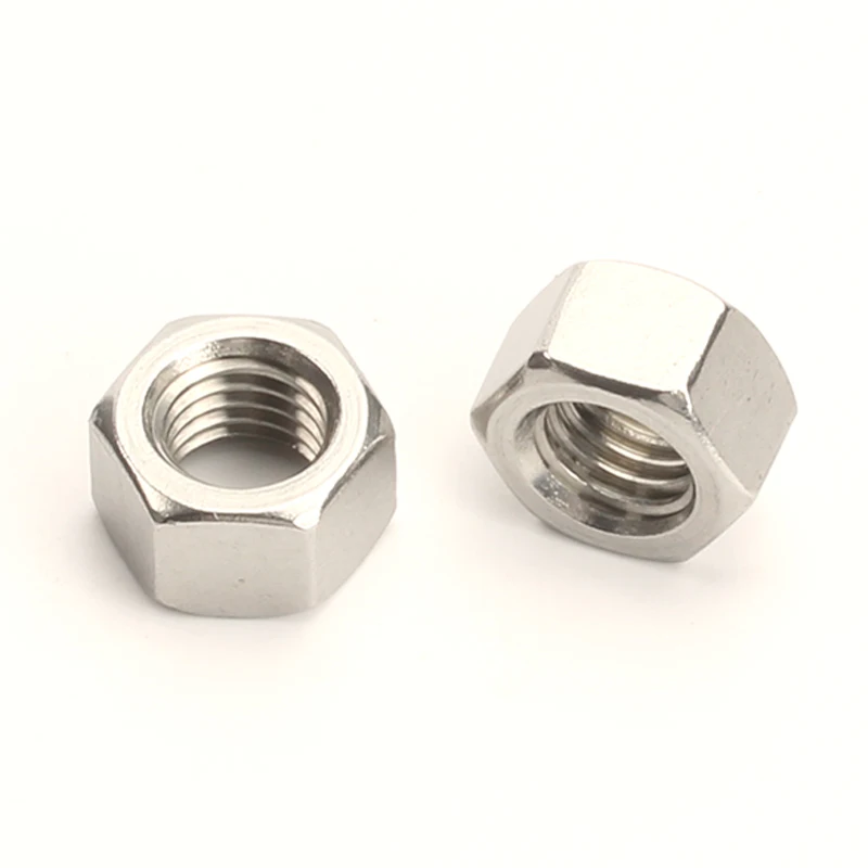 Style 1 GB6170 304 Stainless Steel Nut A2-70 Hexagon Hex Nuts