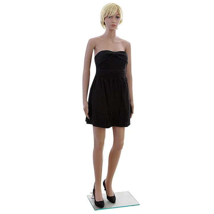 
Wholesale Low Price F-7 standing mannequins plastic realistic female skin color mannequin 
