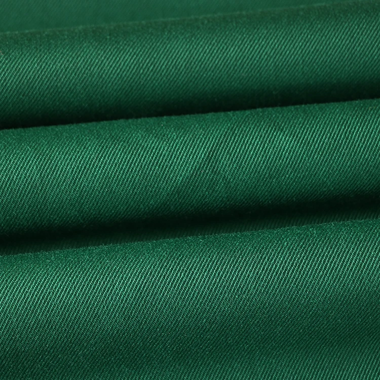 Polyester/Viscose Blend Fabric Twill Fabric Dyed Workwear Fabric KY-099
