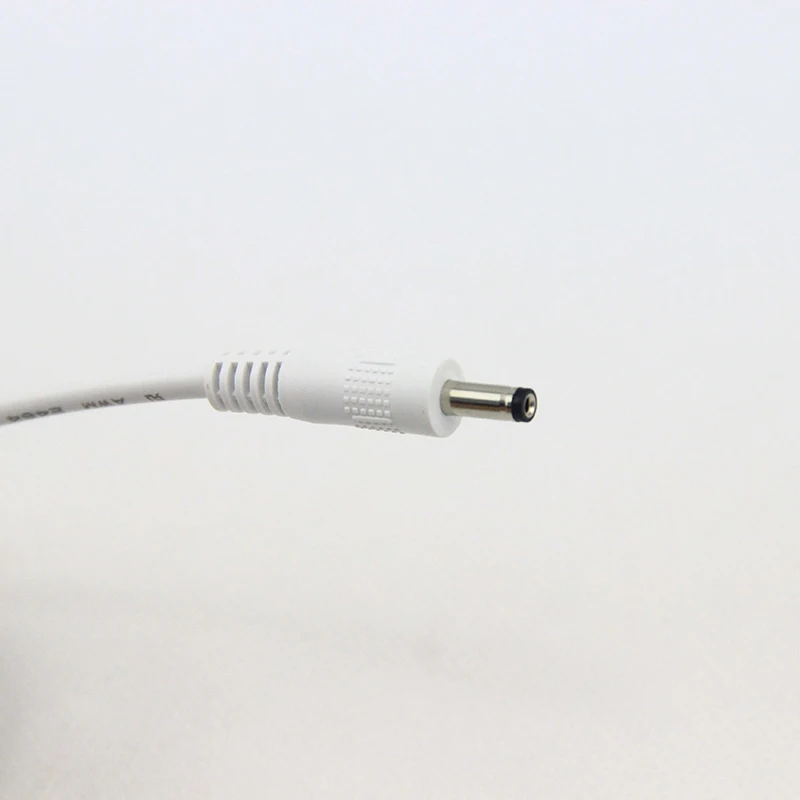1.0 meter white USB to DC plug cable USB DC jack cable without transformer