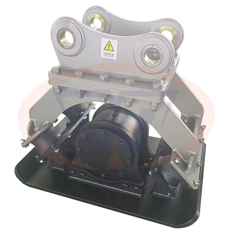 Excavator Hydraulic Vibrating Plate Compactor Machine Earth Compactor For Sale Iso9001&Ce 100-150 Bar 1160*700 Mm 12-16 Ton Hmb