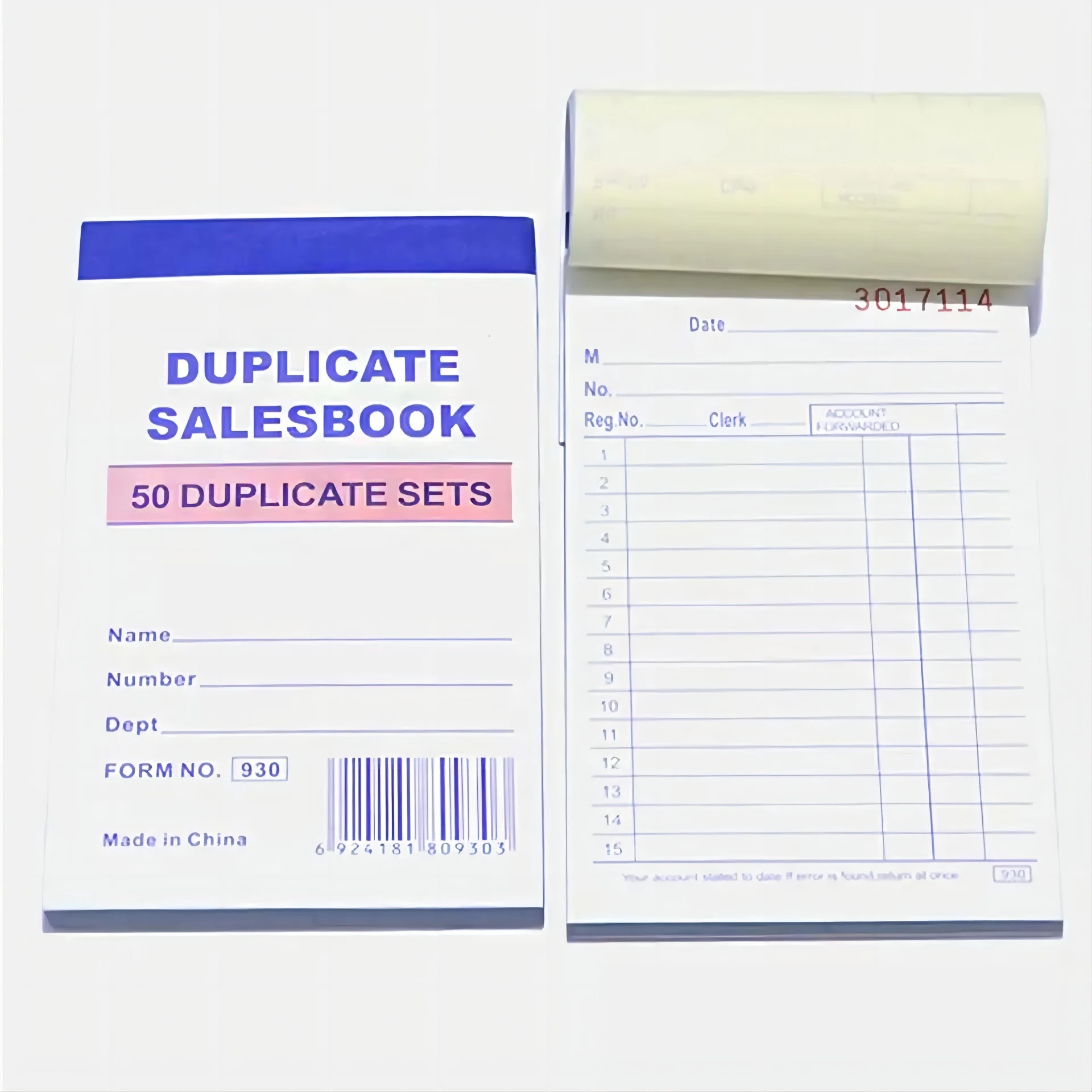 Popular 2 Ply Continuous Computer Printing Paper Carbonless Paper Ncr Carbonless Paper