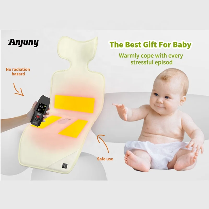 baby car strollers heated seat over with Three-speed temperature adjustment