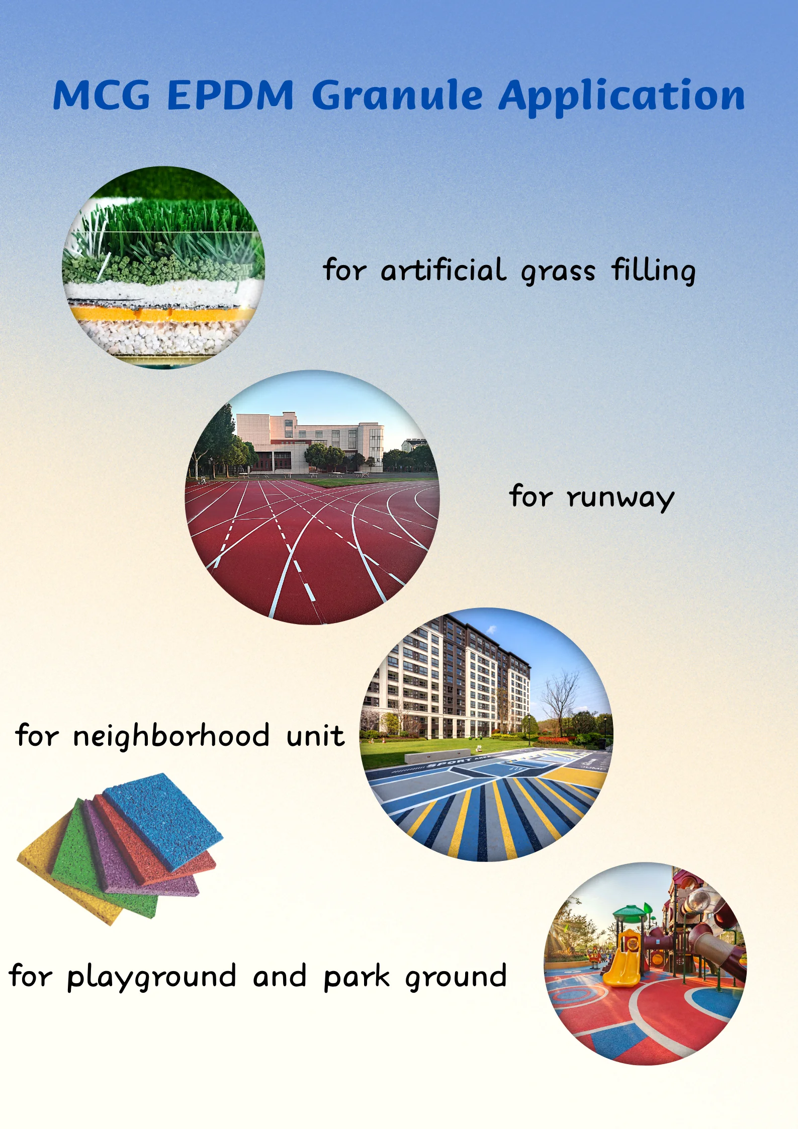 mixing rubber granule and glue suppliers fabrication de granule de rubber ruyway rubber granule