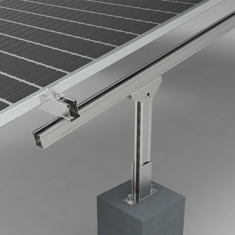 Cheap Price High Strength Zn-Al-Mg Steel Solar Mounts Grounding Screw Concrete Foundation Panel Install Kit