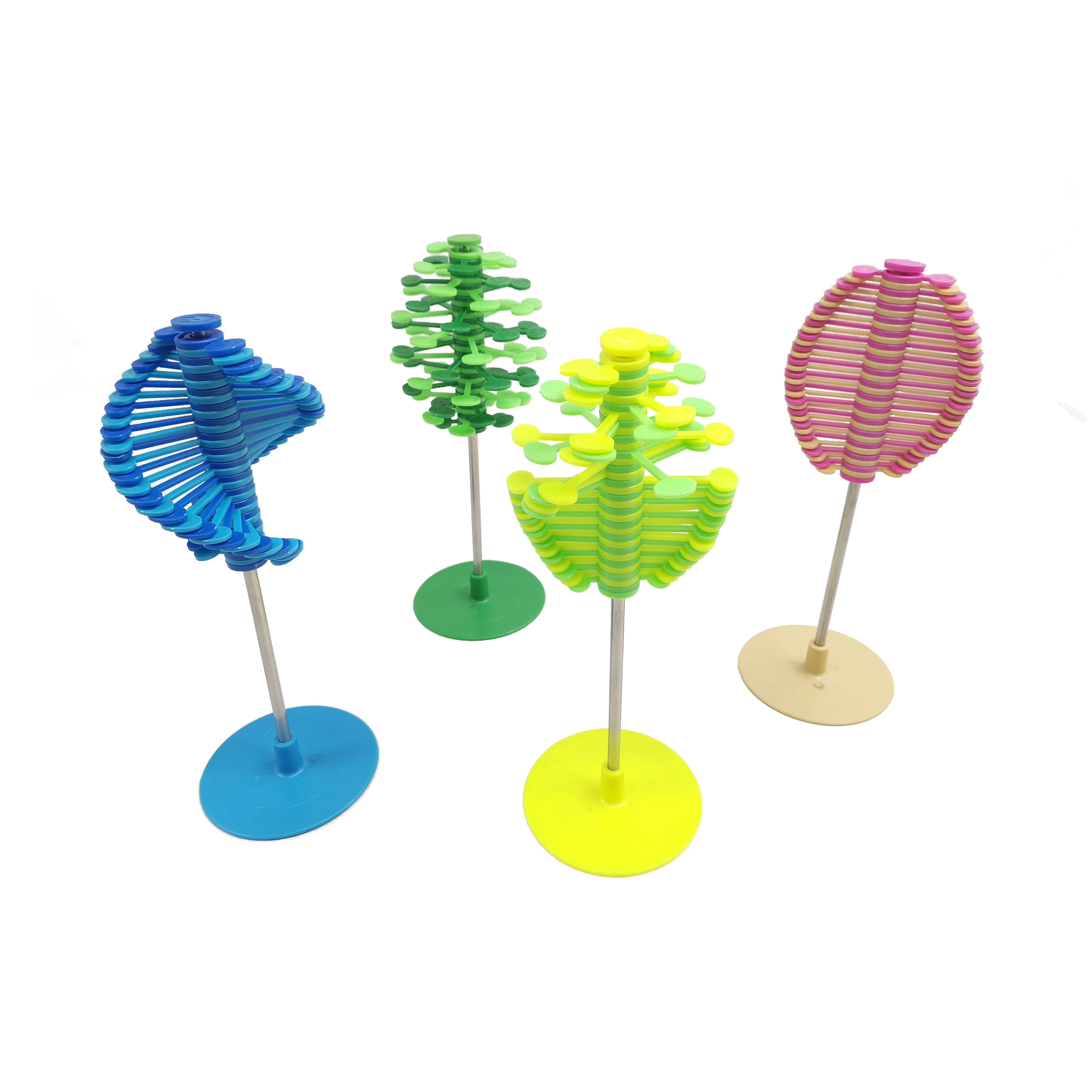 Office Decoration Colorful Tree Decompression Toy Magic Rotate Lollipop Stree Relief Toys For Kids And Adults