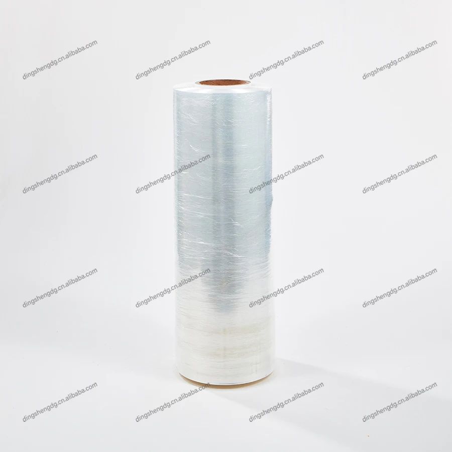 Manufacture Quality Custom LLDPE Stretch Film Pallet Packaging Transparent Stretch Packaging Film Suitcase Packaging Film