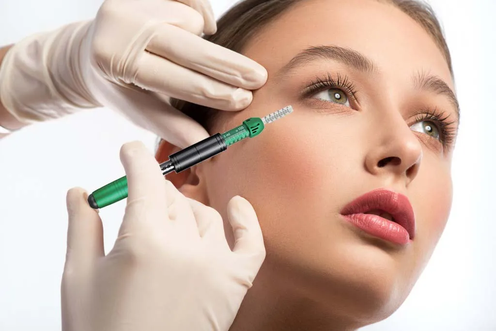 YYR Hot Sale Skin Lip Lifting No Needle Hyaluron Injection Gun Hyaluronic Acid Injector