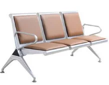 Медицинский KL-ZY008 Keling из нержавеющей стали стул для общественного ожидания в аэропорту Больничная мебель Трехместный зала