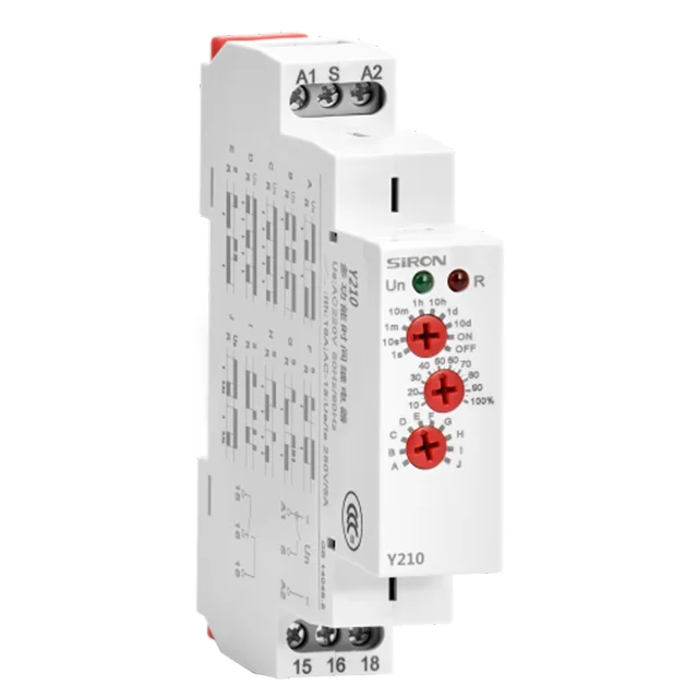 Automatic machinery application multi-function led indicate 12v 240v delay time relay module