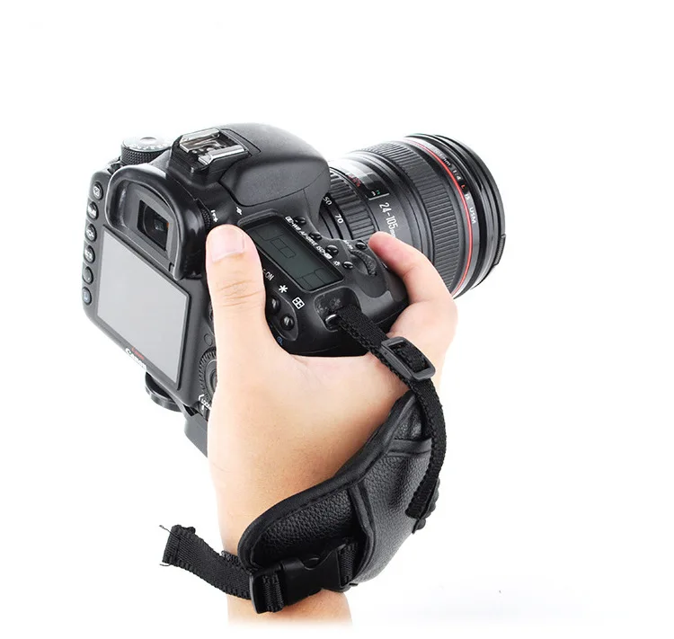 Hand Wrist Grip Camera Strap PU Leather Hand Strap For DSLR Camera Photography Accessories Hot Sale 2022
