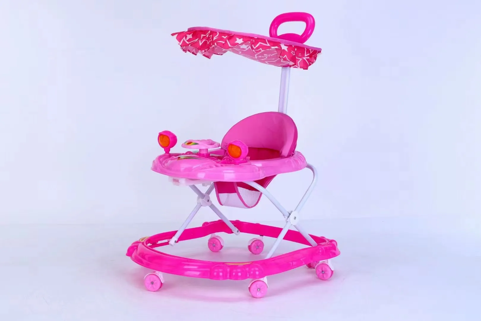 Baby walker anti-O-leg baby multi-functional anti-rollover baby can sit can push learning car starting