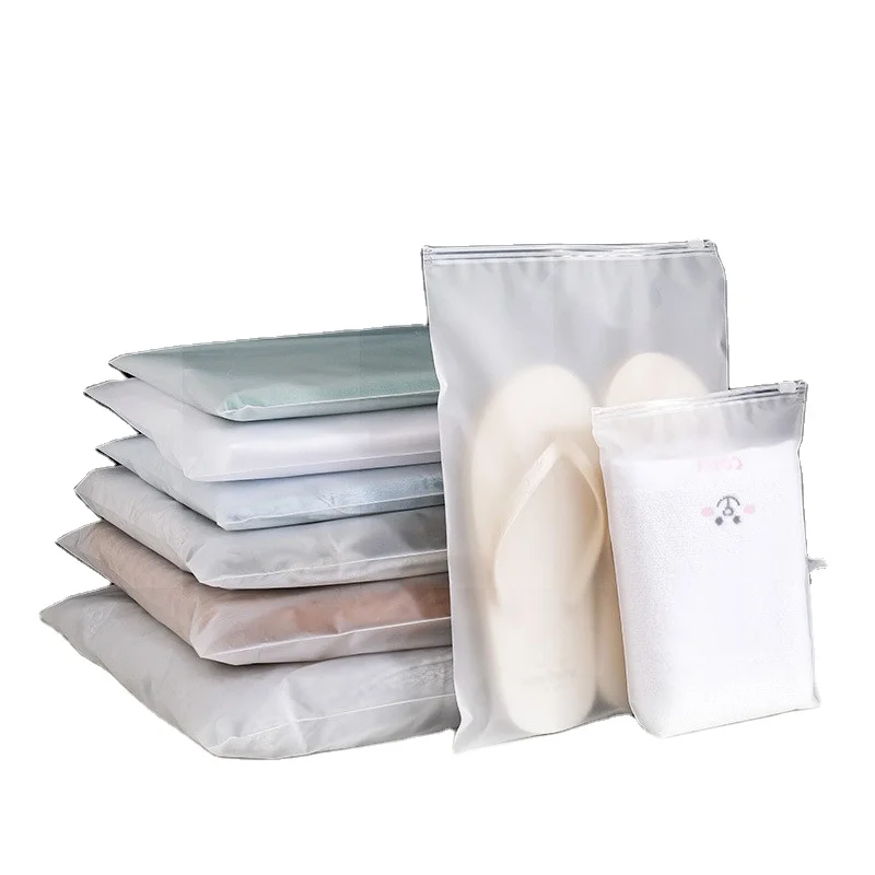 Factory hot sale free sample matte transparent PE garment bags for garment packaging