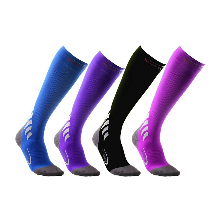 RL-A557 sporty over the knee high long tall workout athletic knee high sports socks