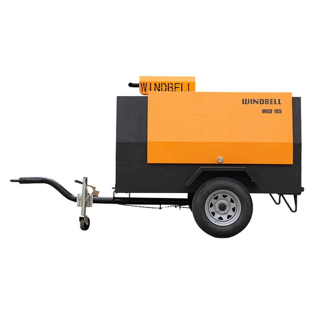  Ingersoll Rand Doosan дизельный портативный воздушный компрессор для