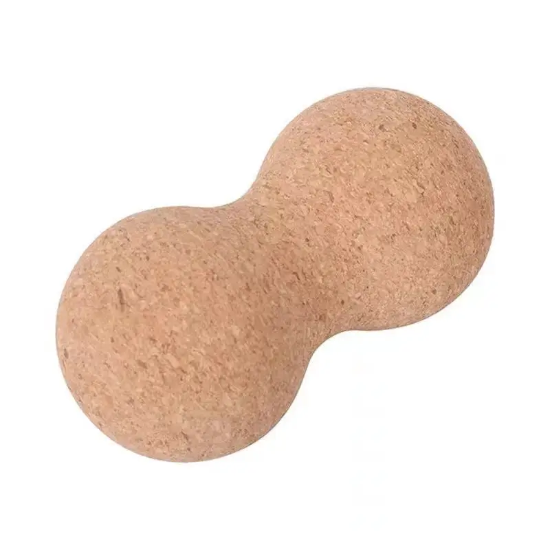 
Factory Profesional in custom logo custom Yoga Cork Massage Roller Ball 
