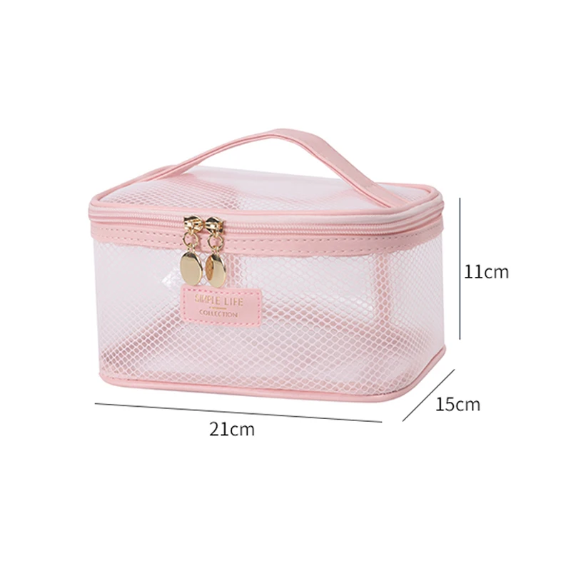 Новый продукт на заказ, дорожная прозрачная косметичка из пвх, голографическая косметичка