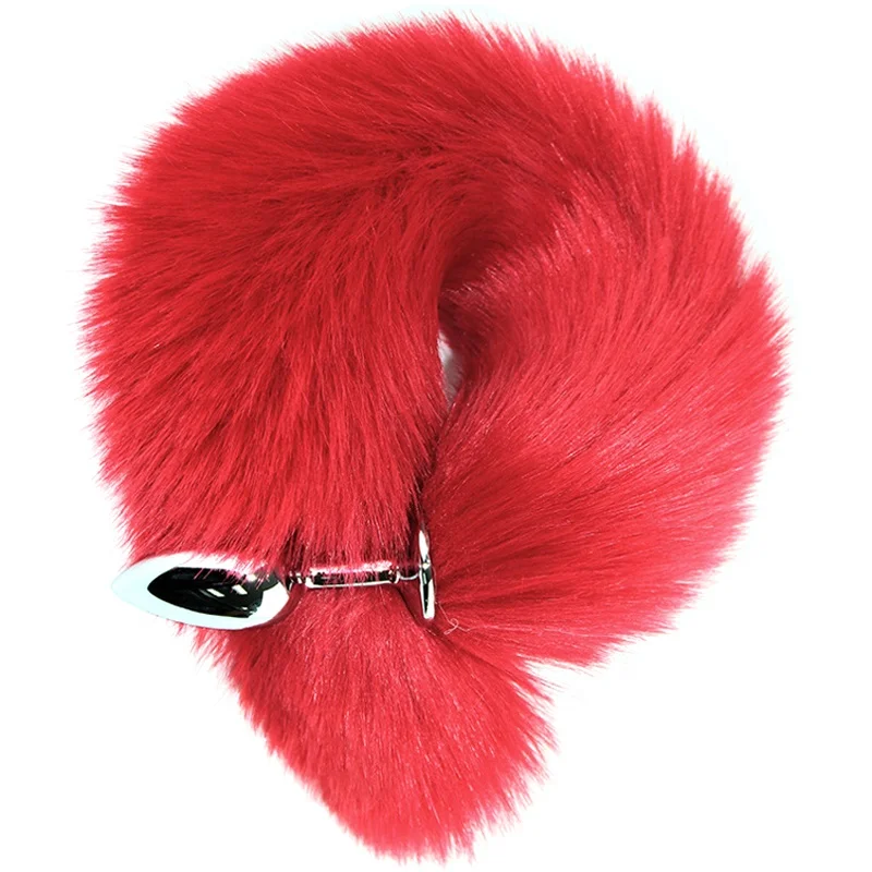 Sex Toys Metal Women Erotic Flirting Fox Tail Anal Plug Sexy Butt Plug Tail