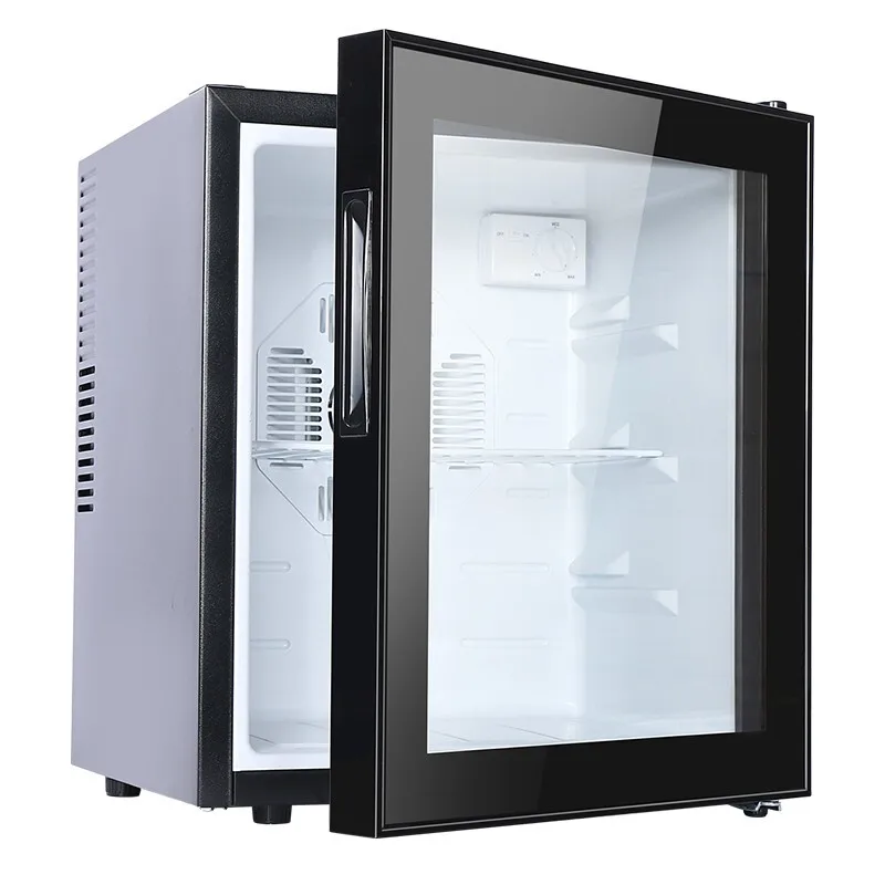 High Quality Transparent Glass Mini Frigo Expert Bar Fridge Portable  Compact Refrigerators Household Mini Refrigerators
