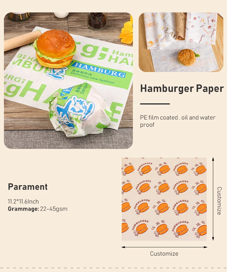 Food Packaging Greaseproof Paper