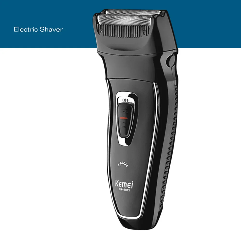 KEMEI KM-8013 2 Heads Rechargeable Electric Shaver Reciprocating Electronic Shaving Machine Rotary Hair Trimmer Face Care Razor