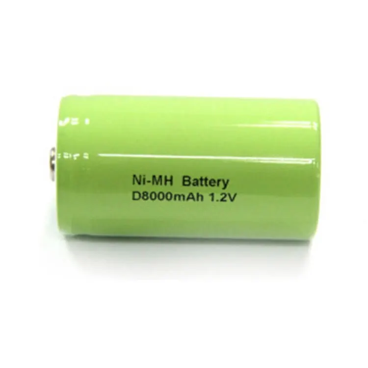 Rechargeable D Cells 5500mAh 1.2V Ni-MH High Capacity High Rate D Size Battery 1.2v d size 8000mah nimh battery