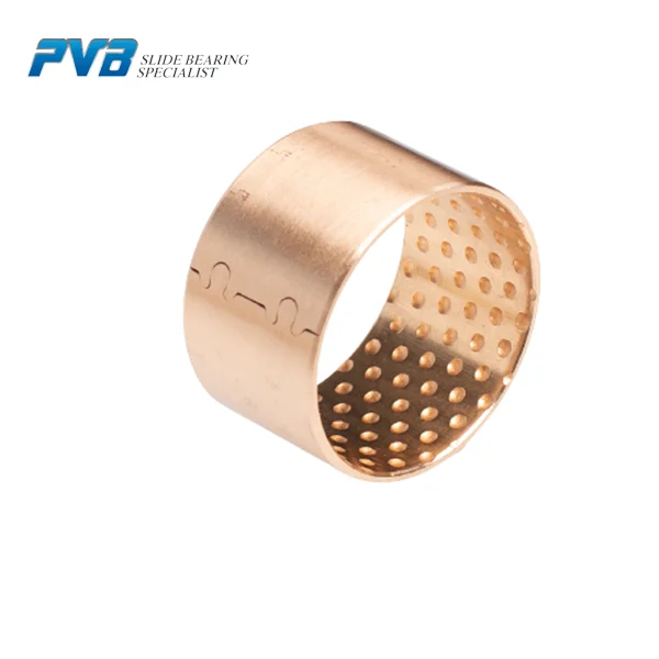 831/10264 bushing Axle wrapped bronze bearing WB800 CuSn8 C86300 Rolled bronze bush PRM sleeve for hoisting machines