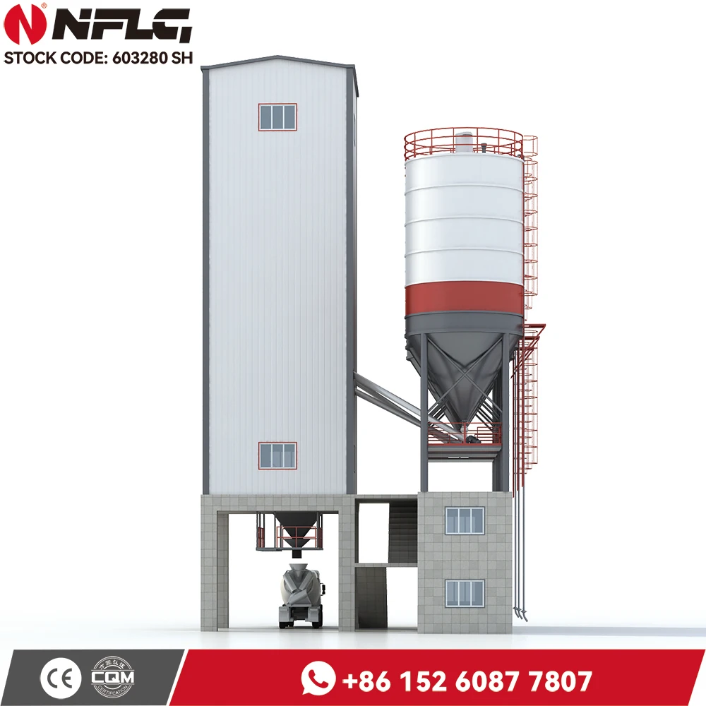 Hot Sale Mobile Concrete Station 180 Concrete Admixture Mixing Plant