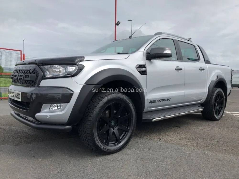 YCSUNZ Rear Guard Tail Gate Truck Trim For  Ranger wildtrak T6 T7 2012 2013 2014 2015 2016 2017 2018 2019