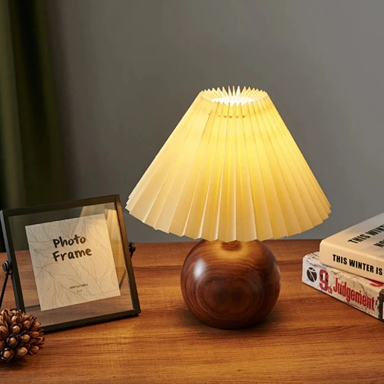 Colourful Lamp Shade Table Lamp Ceiling Light Decoration Fabric Lamp Covers Easy Install Fabric Pleated Lampshade
