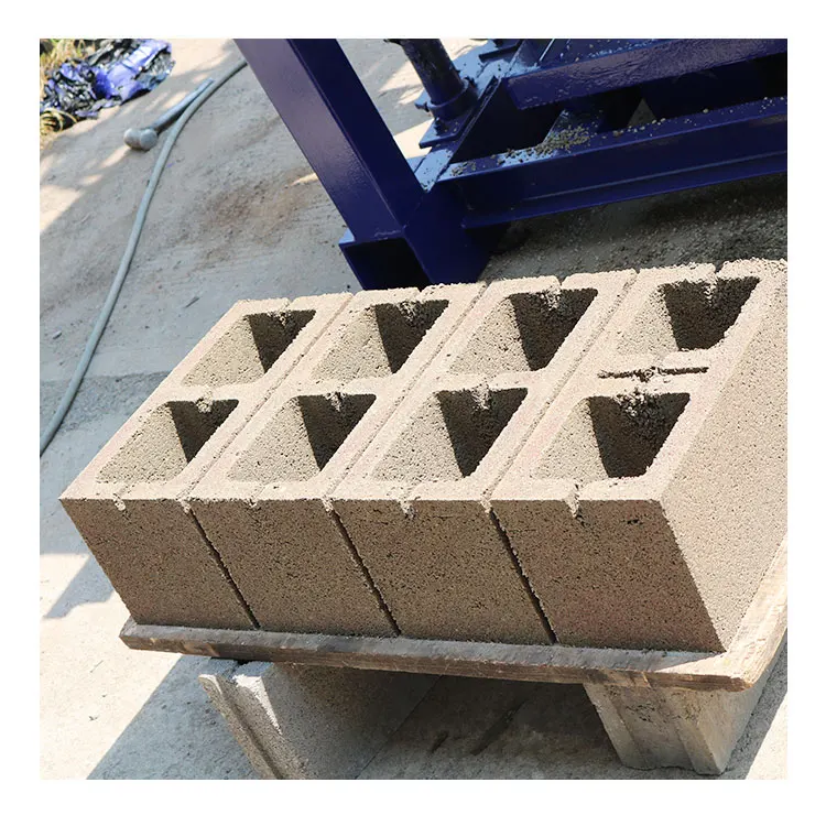 bricks making machinery semi-automatic machinery bricks QTJ4-40 concrete block making machine
