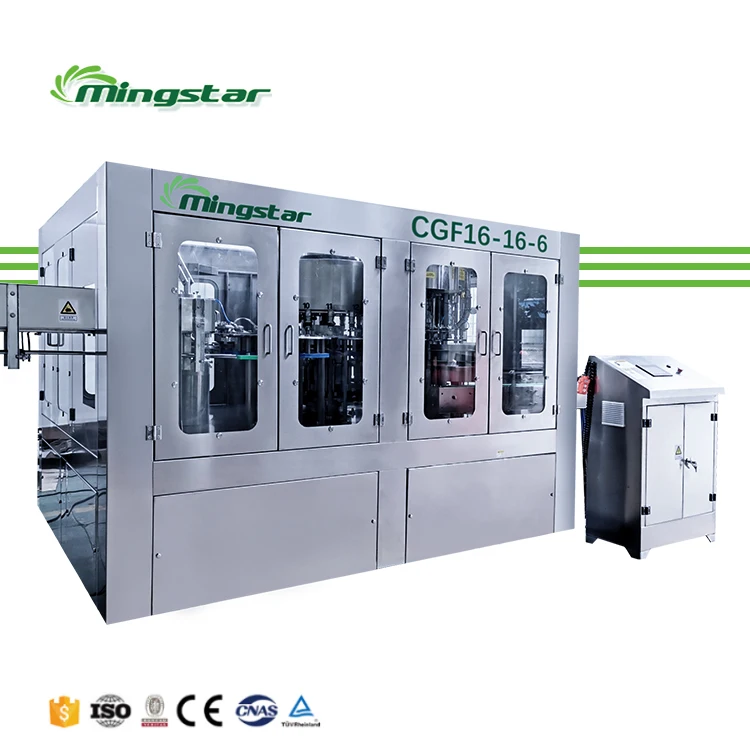 CGF 16-16-6 Full automatic  water liquid filling machine pure water bottle filling machine