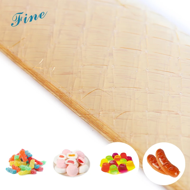 Halal Gelatin Sheets Used For Jelly Dessert