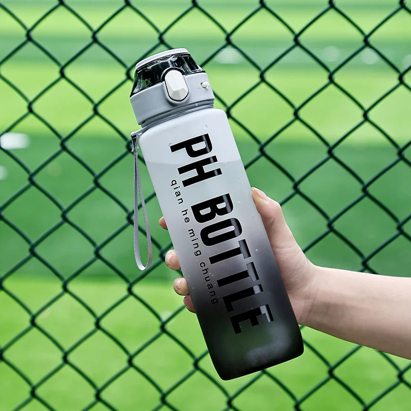New Arrival Travel Bottle Sports Clear Leak Proof Portable 750ml 1000ml Plastic BPA Free Water Bottle for Girls
