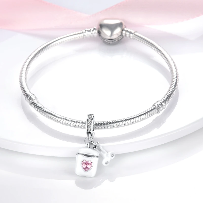 Custom S925 Sterling Silver High Quality Fashion Urban Men And Women Oem Odm Joias De Prata 925 Charm Bracelet