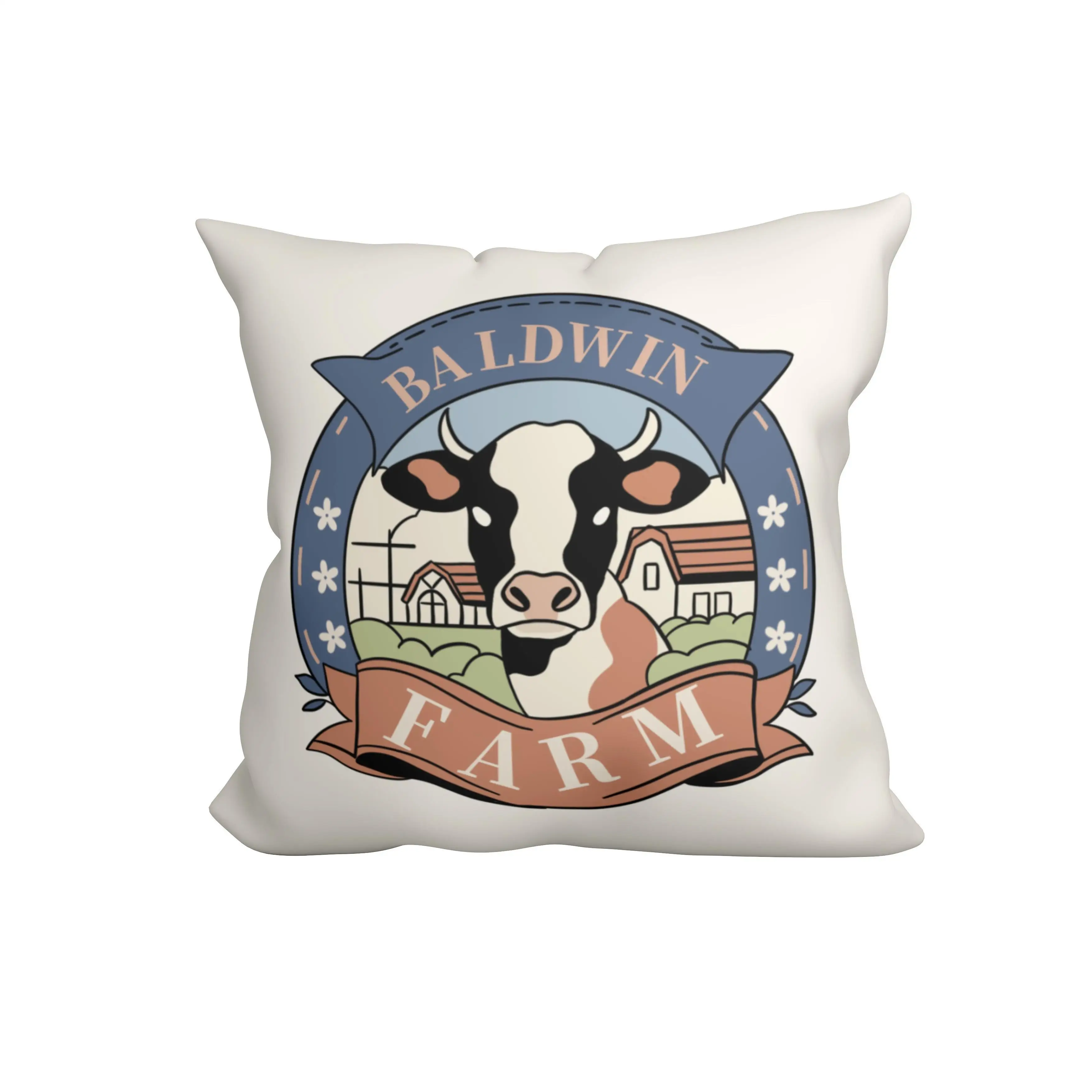 Подушка в стиле бохо