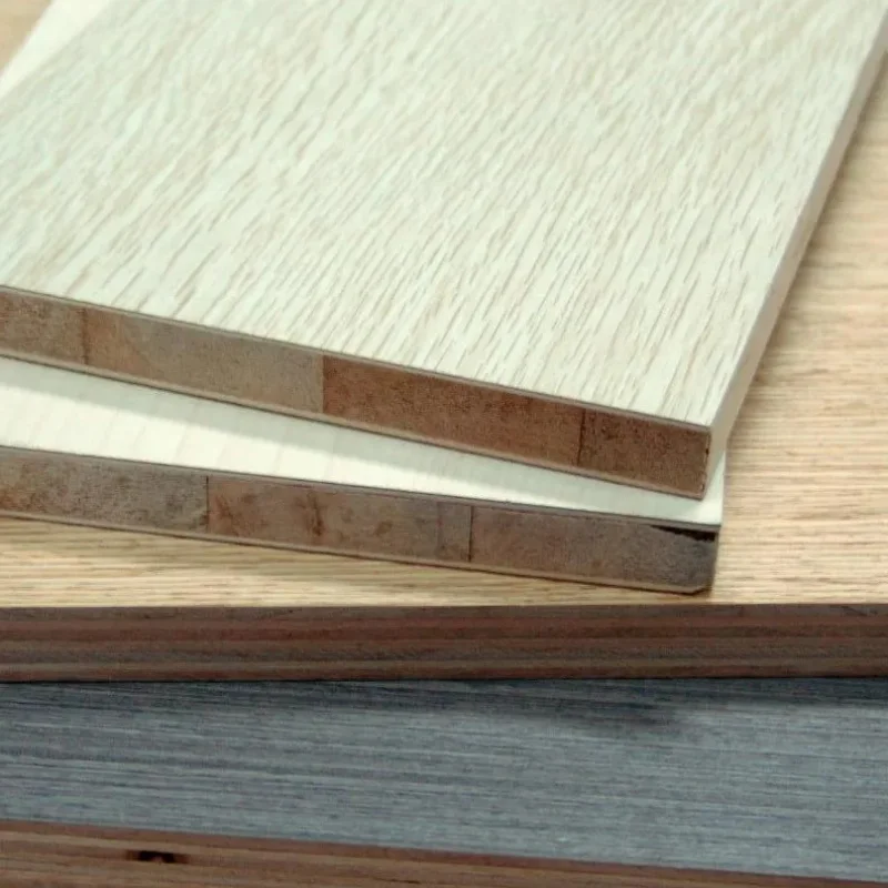 18mm Matt or Glossy White Melamine Block Board/Blockboard kitchen cabinets pine core melamine faced veneered blockboards