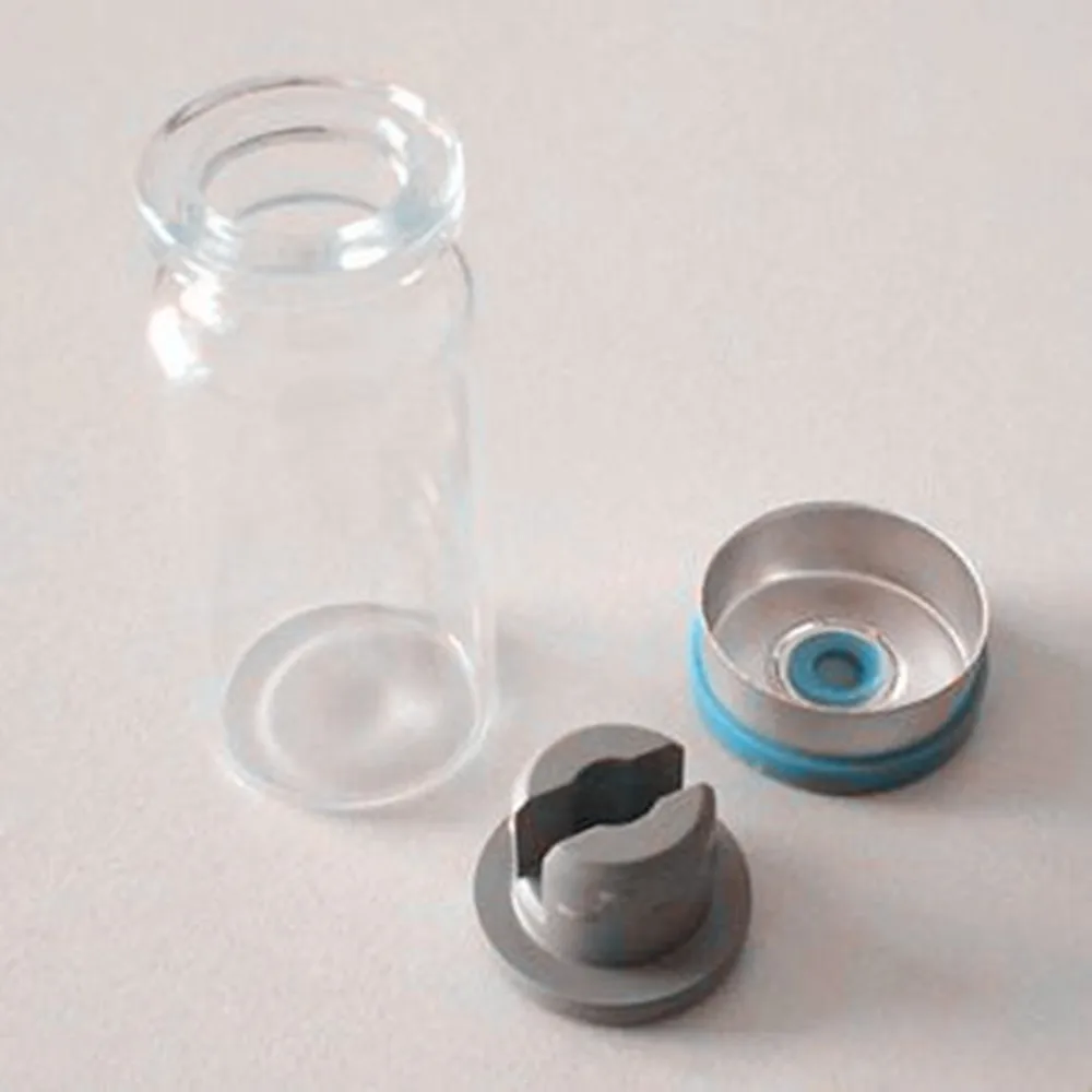 10ml Sterile Vials for Injection With Rubber Stoppers and Aluminum Caps