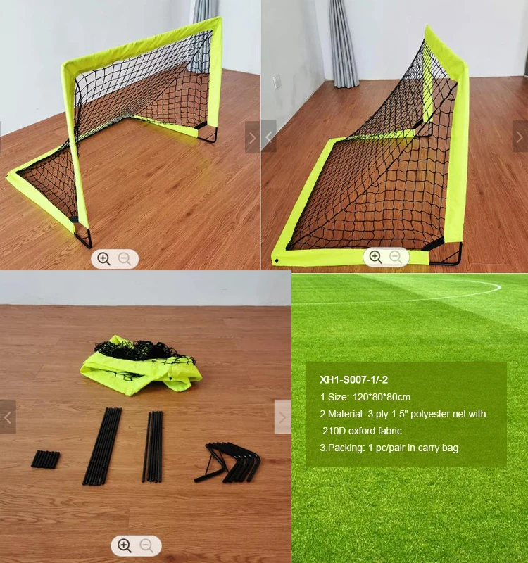 Football goal Pro children training foldable football nets mini pop up soccer goal
