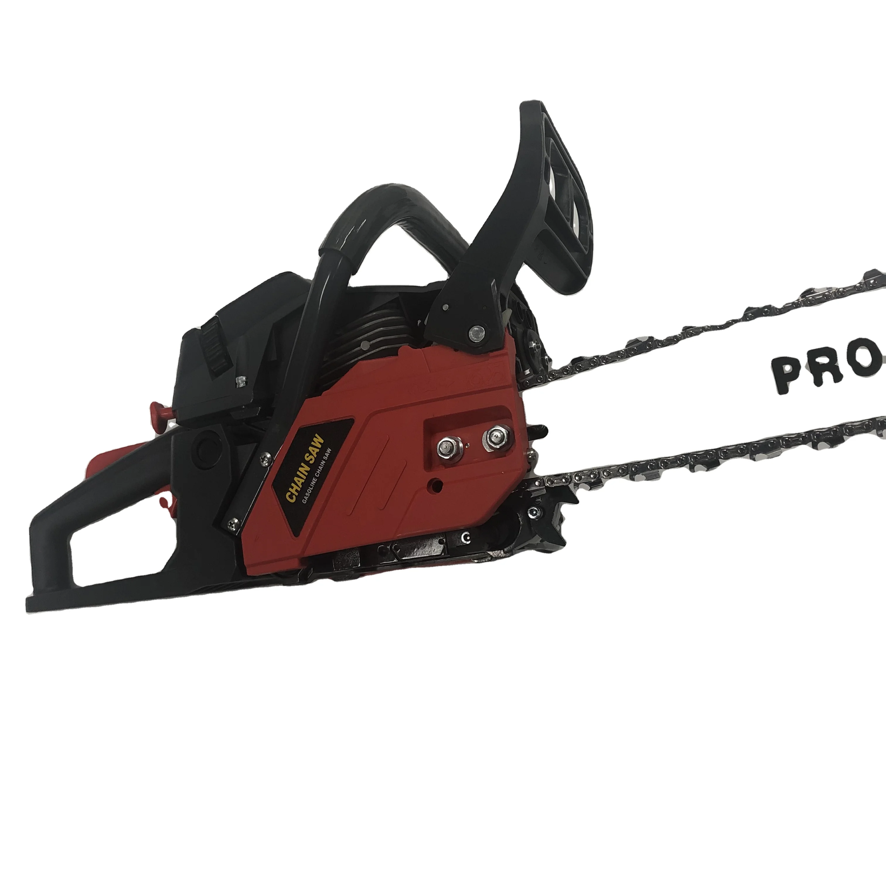 Hot Sale Low Price 2-Stroke Gasoline Chain Saw Machine 54.5CC Chainsaw for Cutting Trees