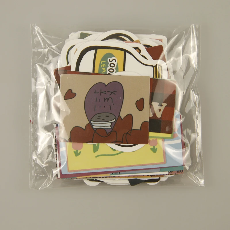 Vintage Weekly Planner Custom Stickers Die Cut Vinyl Printed Paper Journal Sticker Sheet